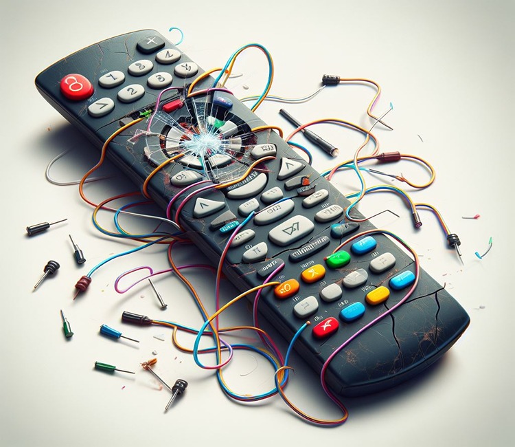 راه‌حل‌های جایگزین هنگام خرابی کنرل تلویزیون